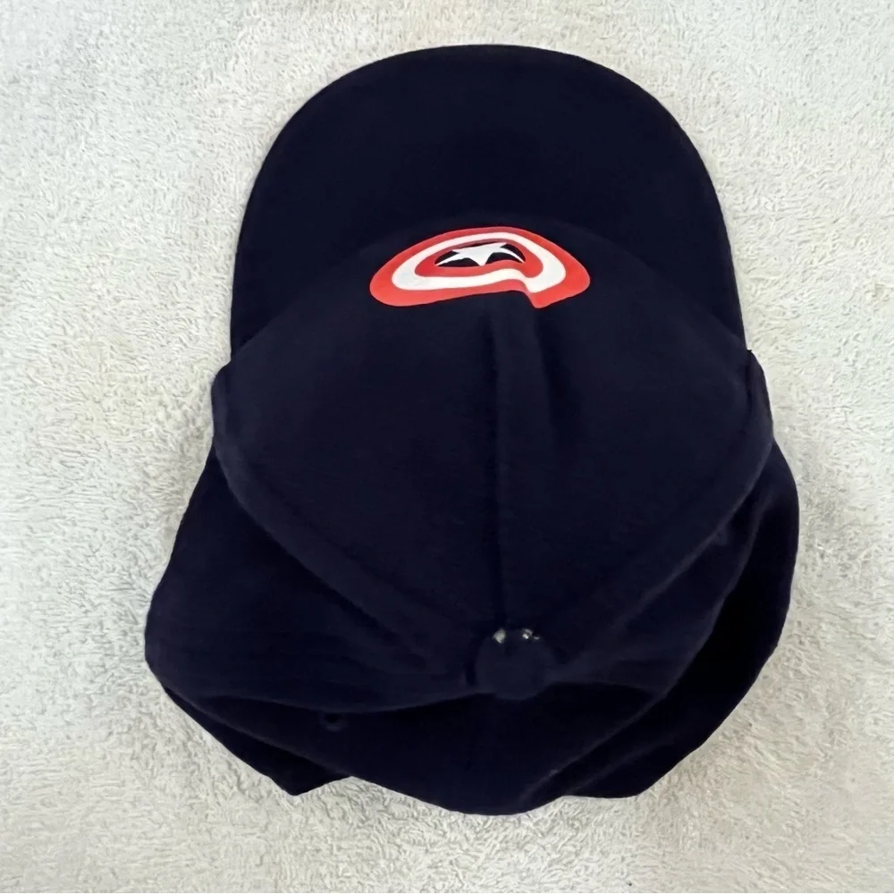 Marvel's Captain America Youth Adjustable Costume Hat - Navy and Red - Picture 7 of 16